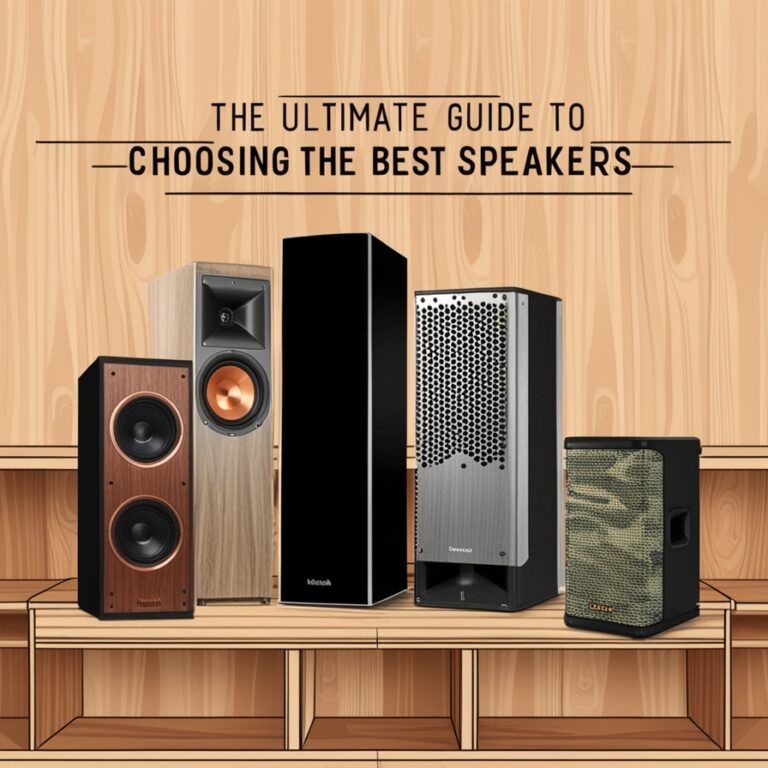 The Ultimate Guide to Choosing the Best Speakers Bookshelf, Klipsch, Tower, Outdoor, and Sony Speakers