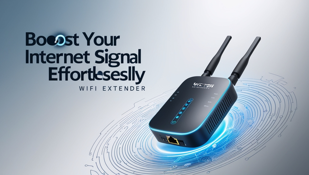 WiFi Extender Boost Your Internet Signal Effortlessly