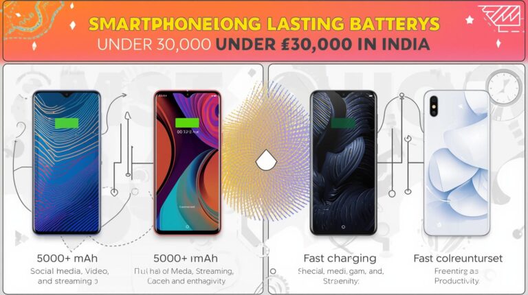 Best Phones with Long-Lasting Battery Under ₹30,000 in India