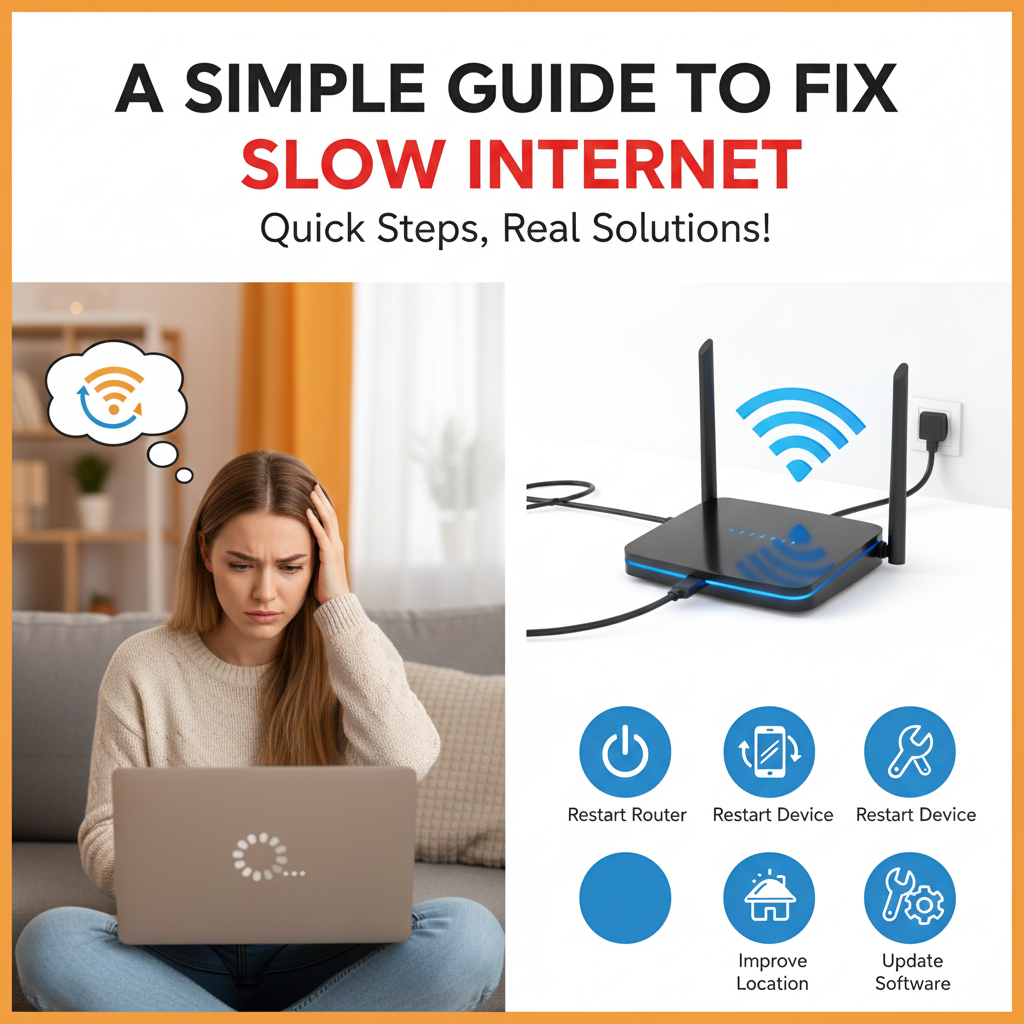 A Simple Guide to Fix Slow Internet 2 A Simple Guide to Fix Slow Internet